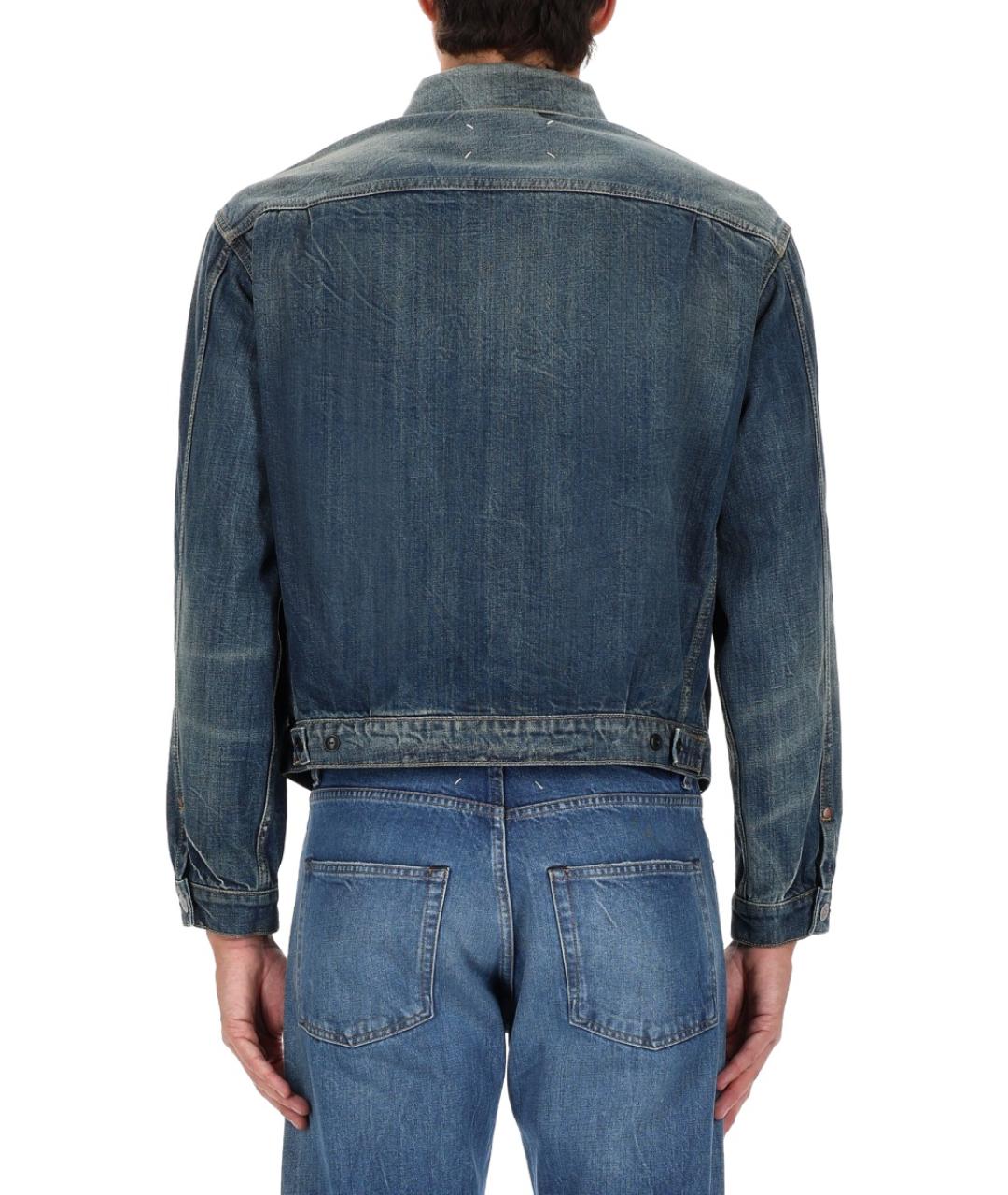 MAISON MARGIELA Синяя хлопковая куртка, фото 3