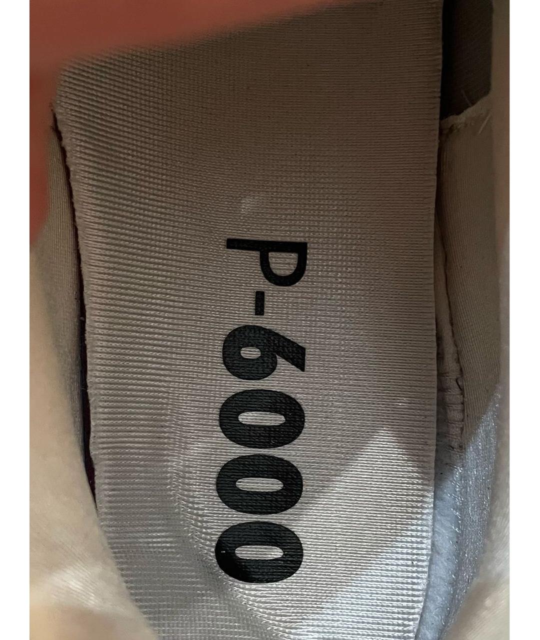 NIKE Серебряные текстильные низкие кроссовки / кеды, фото 7