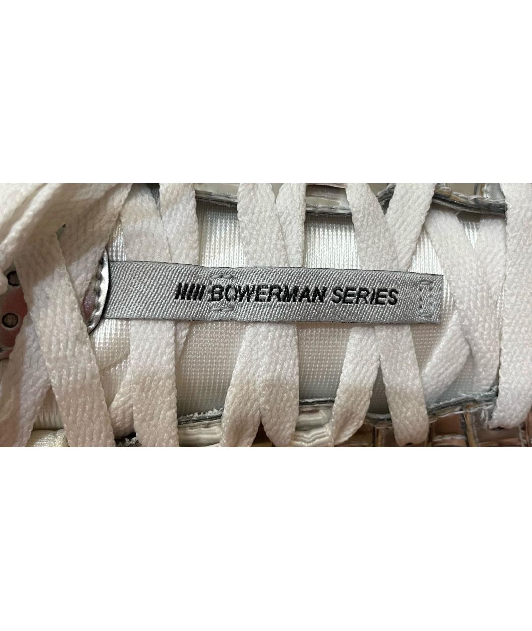 NIKE Серебряные текстильные низкие кроссовки / кеды, фото 6