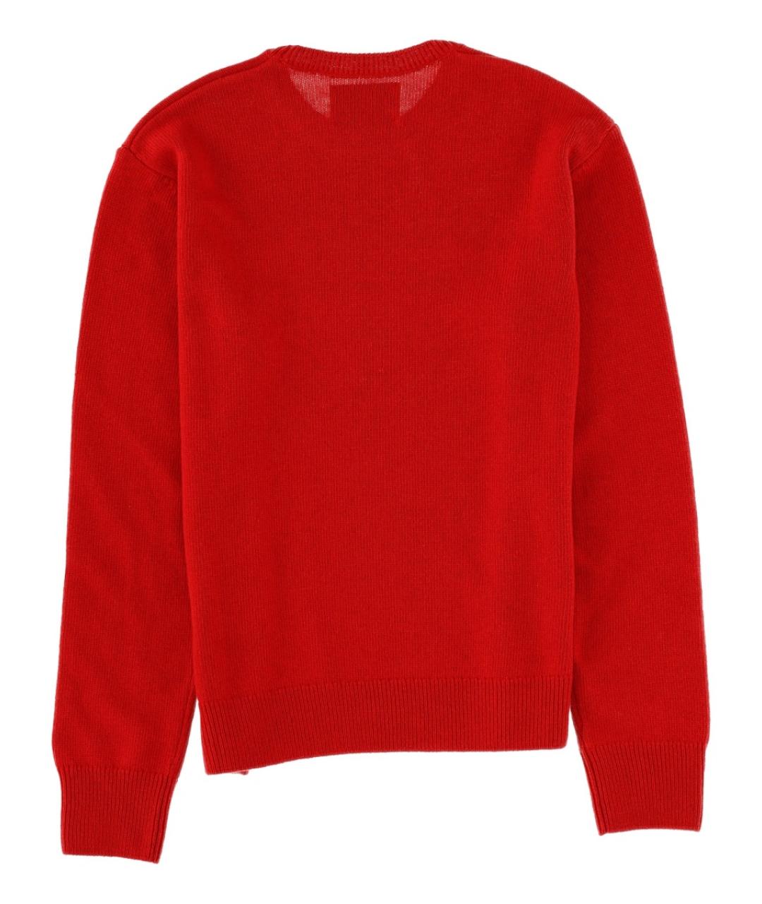 MC2 SAINT BARTH Красный шерстяной джемпер / свитер, фото 2