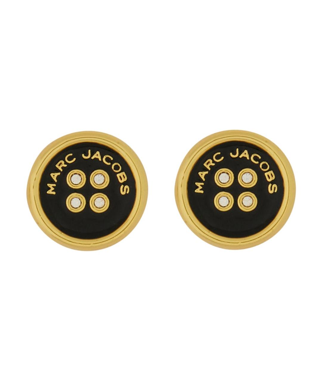 MARC JACOBS Золотые латунные серьги, фото 1