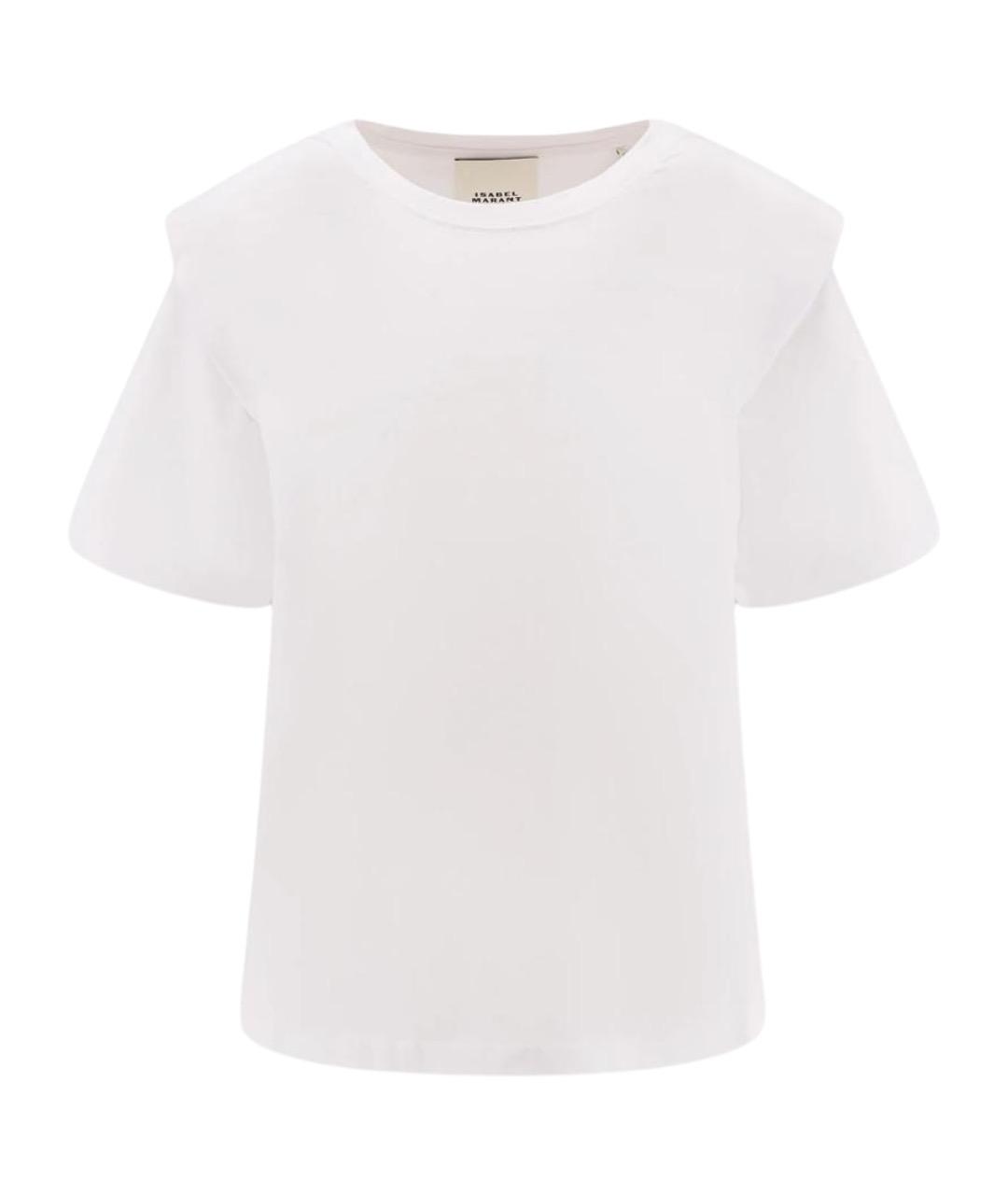 ISABEL MARANT Белая хлопковая футболка, фото 1