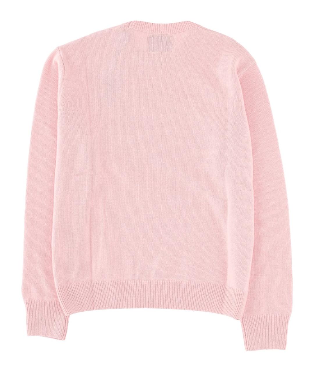 MC2 SAINT BARTH Розовый шерстяной джемпер / свитер, фото 2