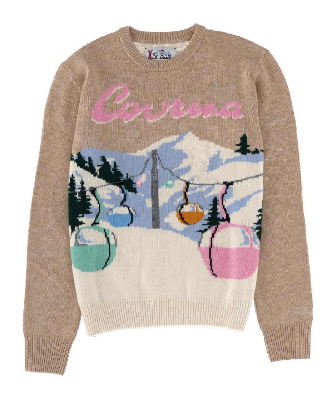 MC2 SAINT BARTH Мульти шерстяной джемпер / свитер, фото 1