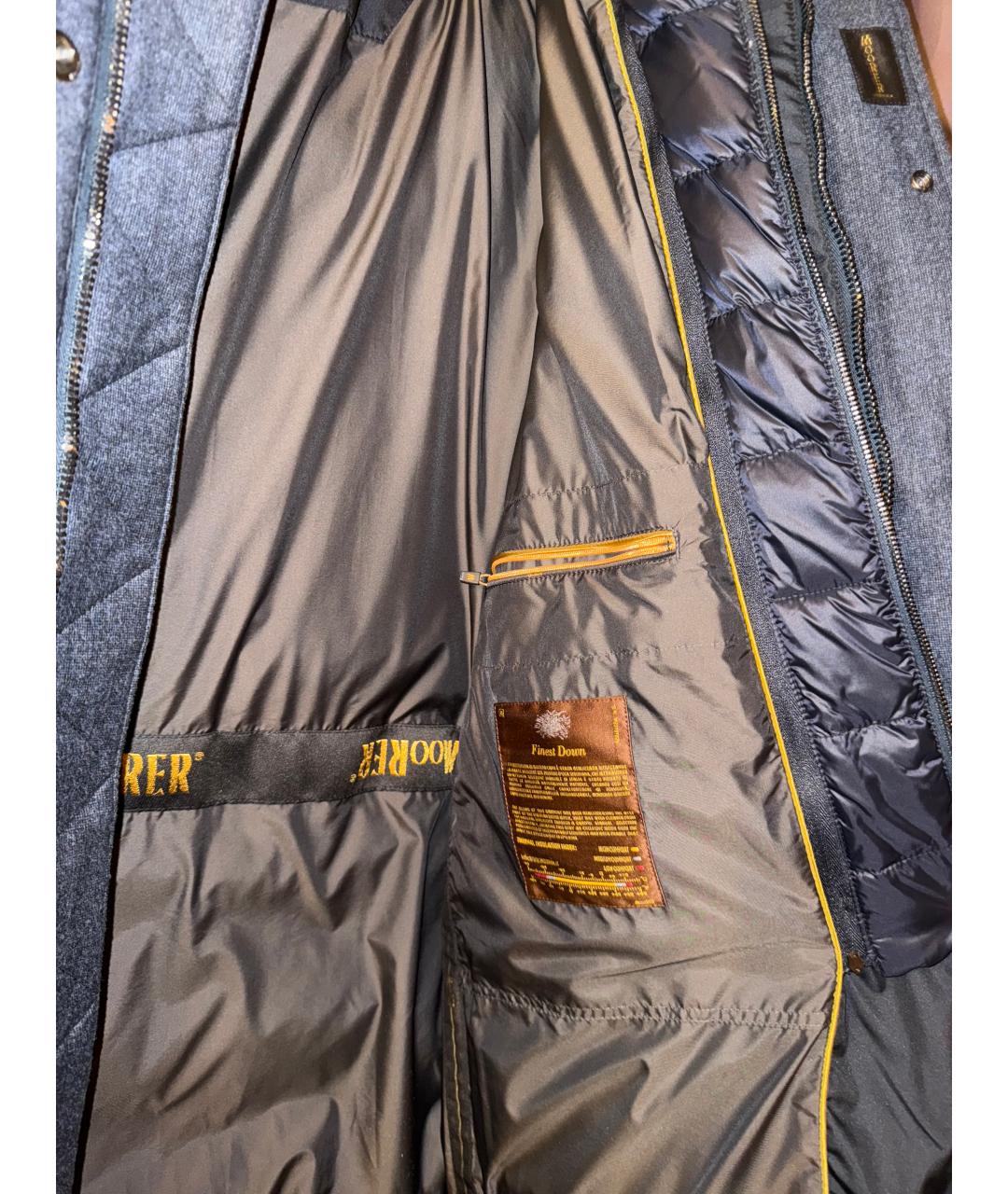 MOORER Антрацитовая шерстяная куртка, фото 4