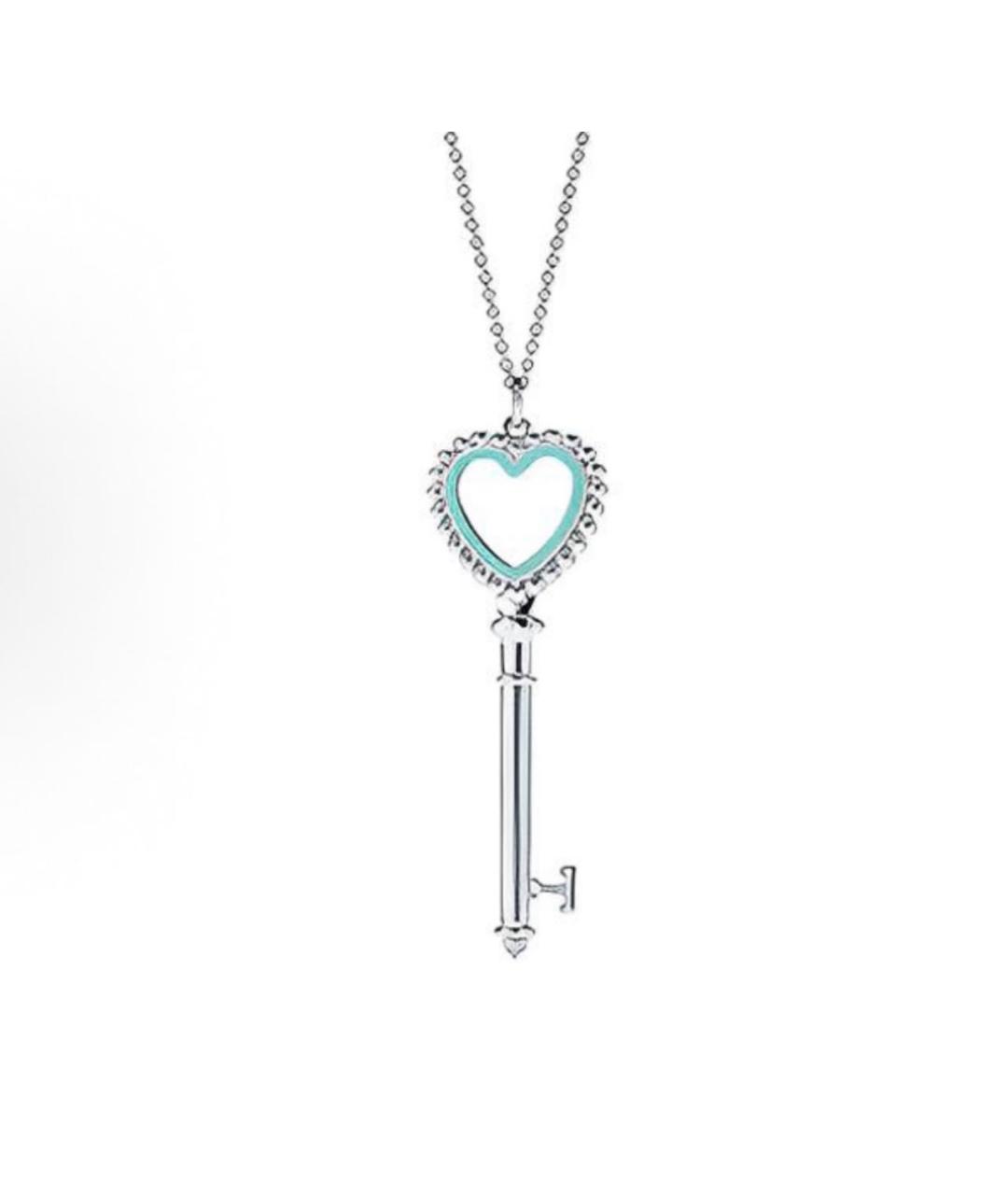 TIFFANY&CO Серебряная серебряная подвеска, фото 6