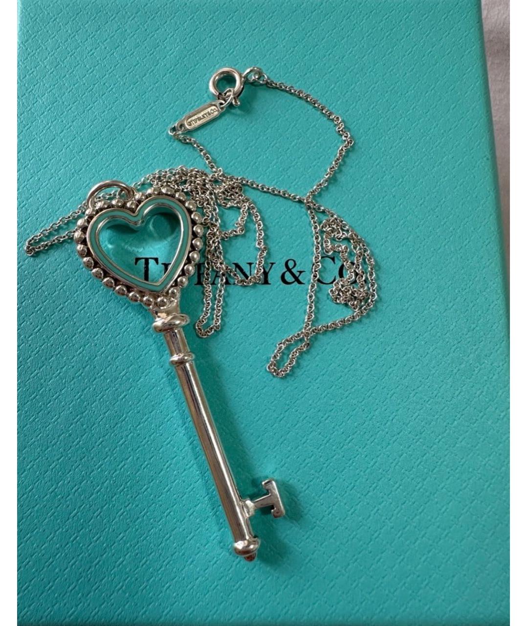 TIFFANY&CO Серебряная серебряная подвеска, фото 3