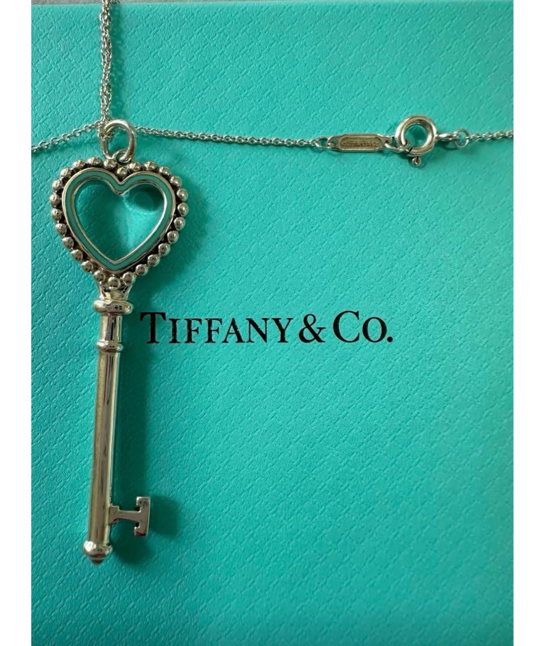TIFFANY&CO Серебряная серебряная подвеска, фото 2