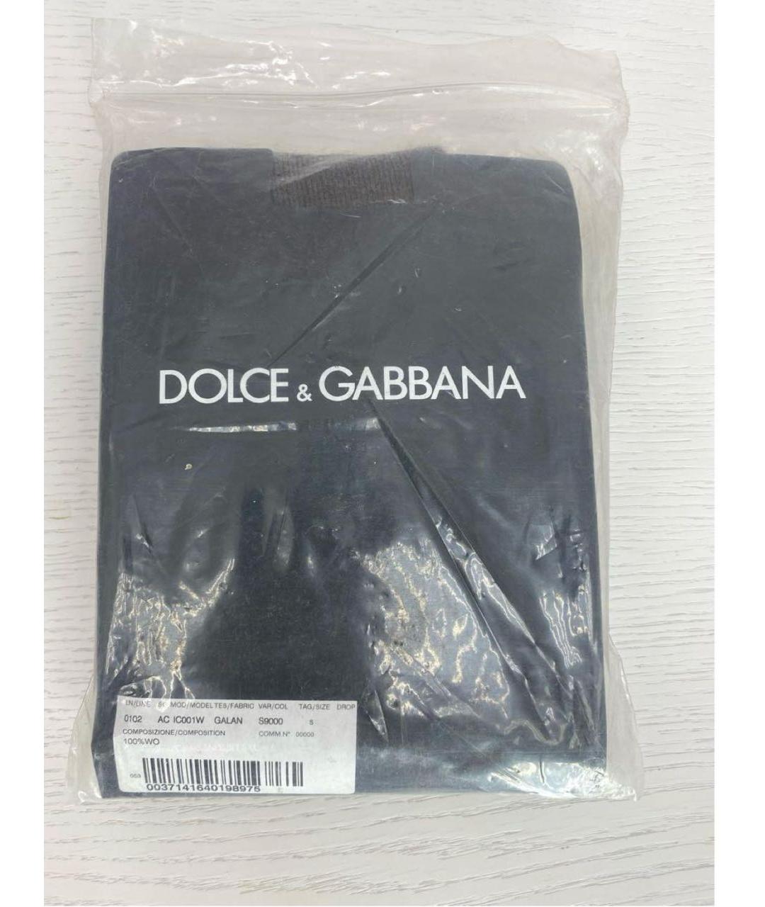 DOLCE&GABBANA Коричневые носки, чулки и колготы, фото 7