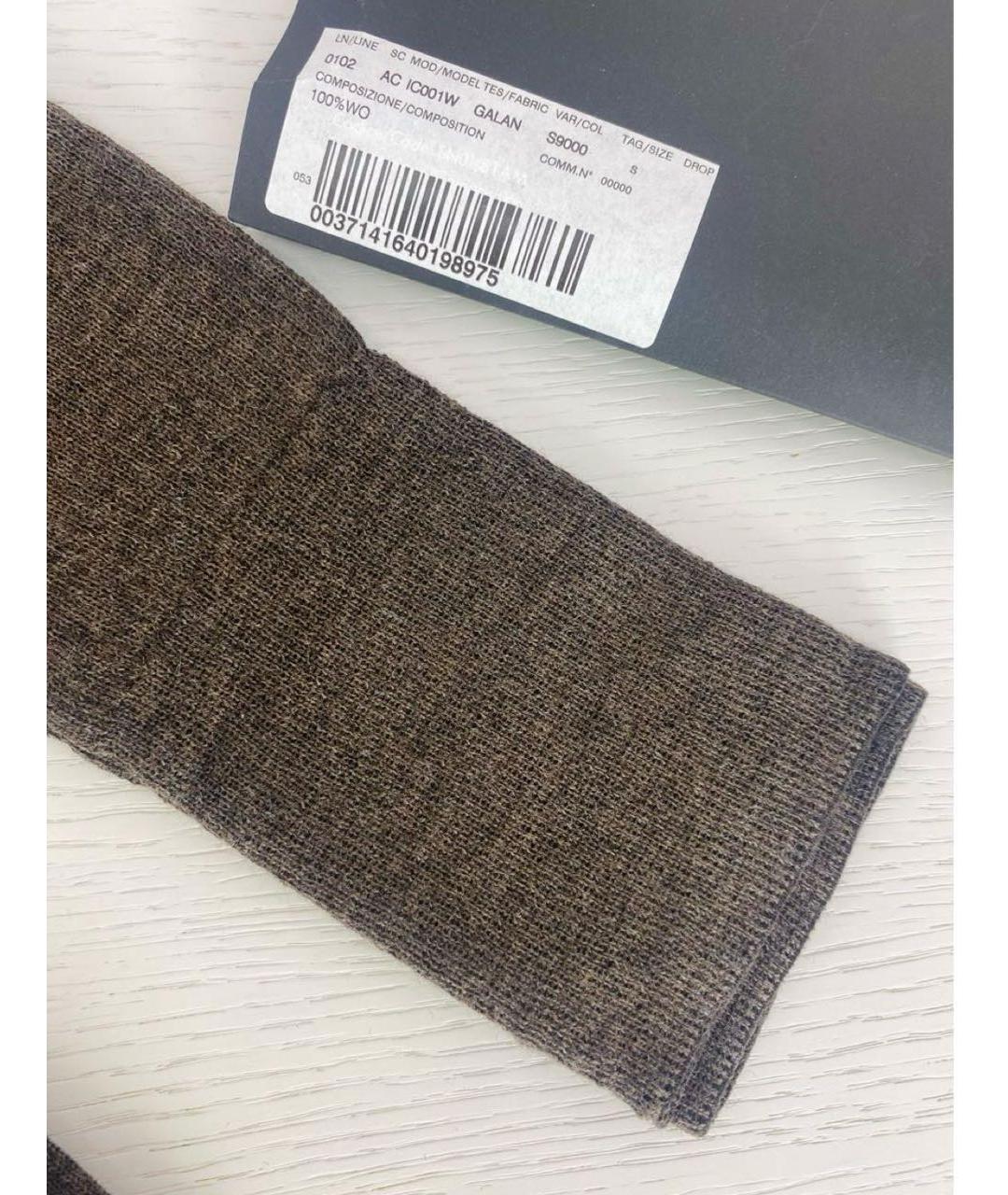 DOLCE&GABBANA Коричневые носки, чулки и колготы, фото 4