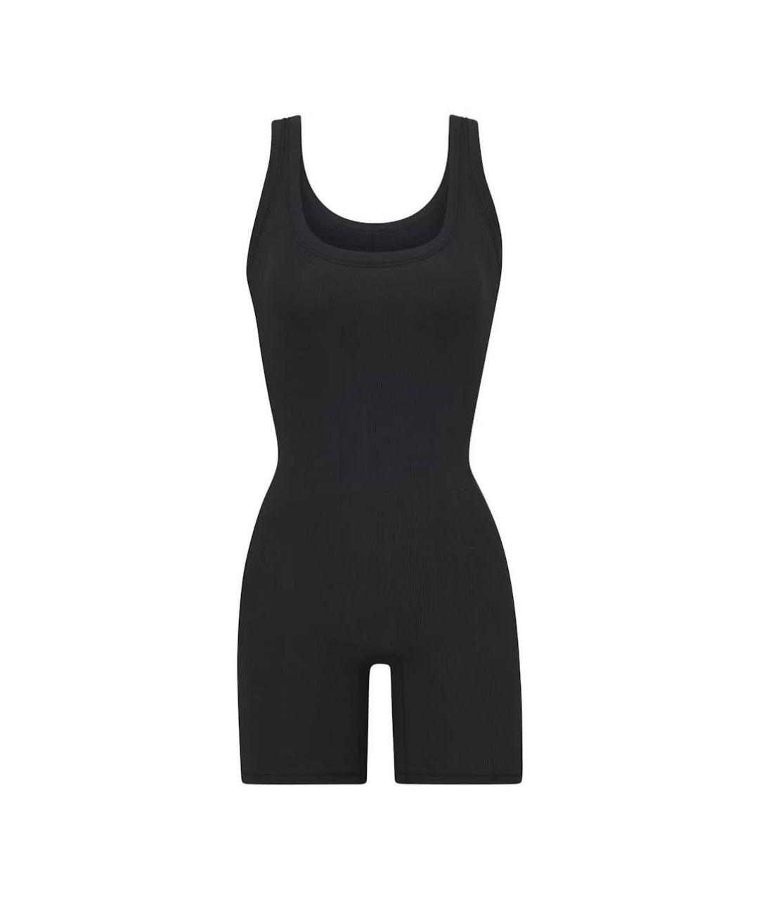 SKIMS Черное полиэстеровое боди, фото 3