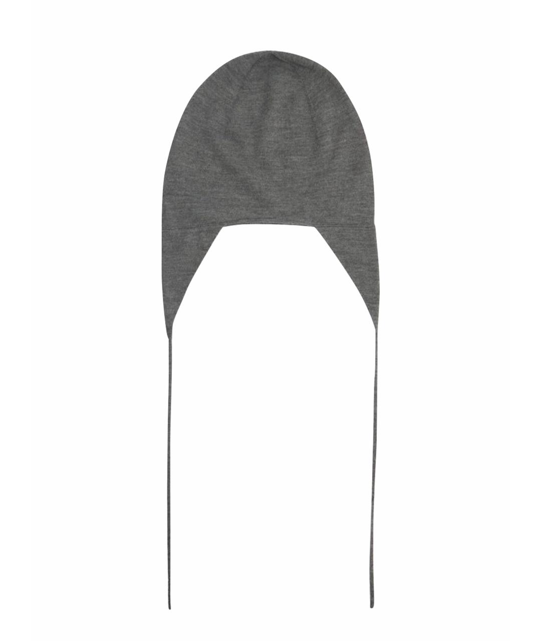 THE ROW Серая кашемировая шапка, фото 1