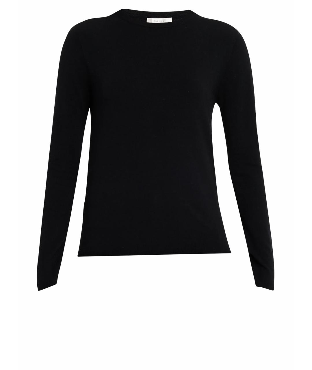 THE ROW Черный вискозный джемпер / свитер, фото 1