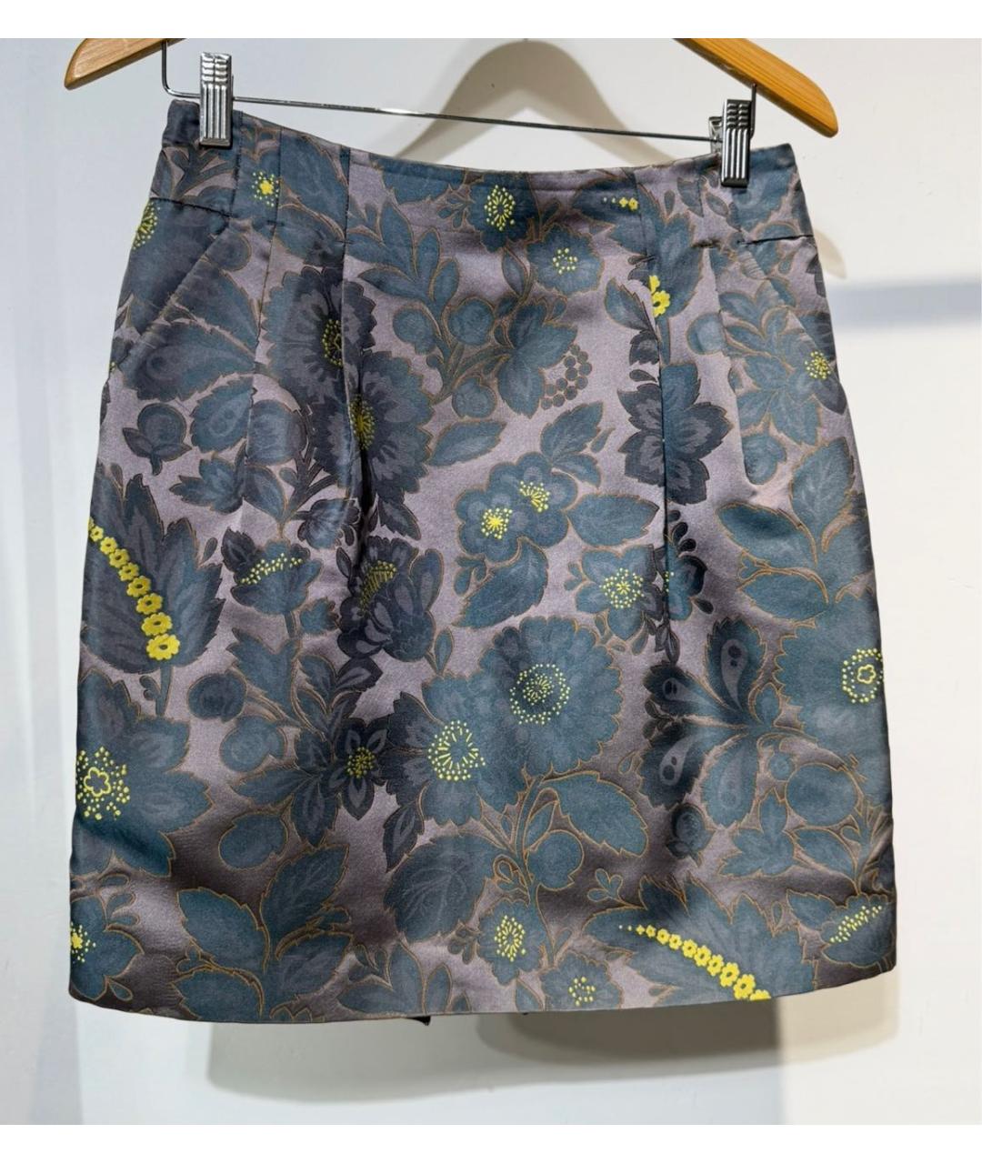 ETRO Мульти шелковый костюм с юбками, фото 2