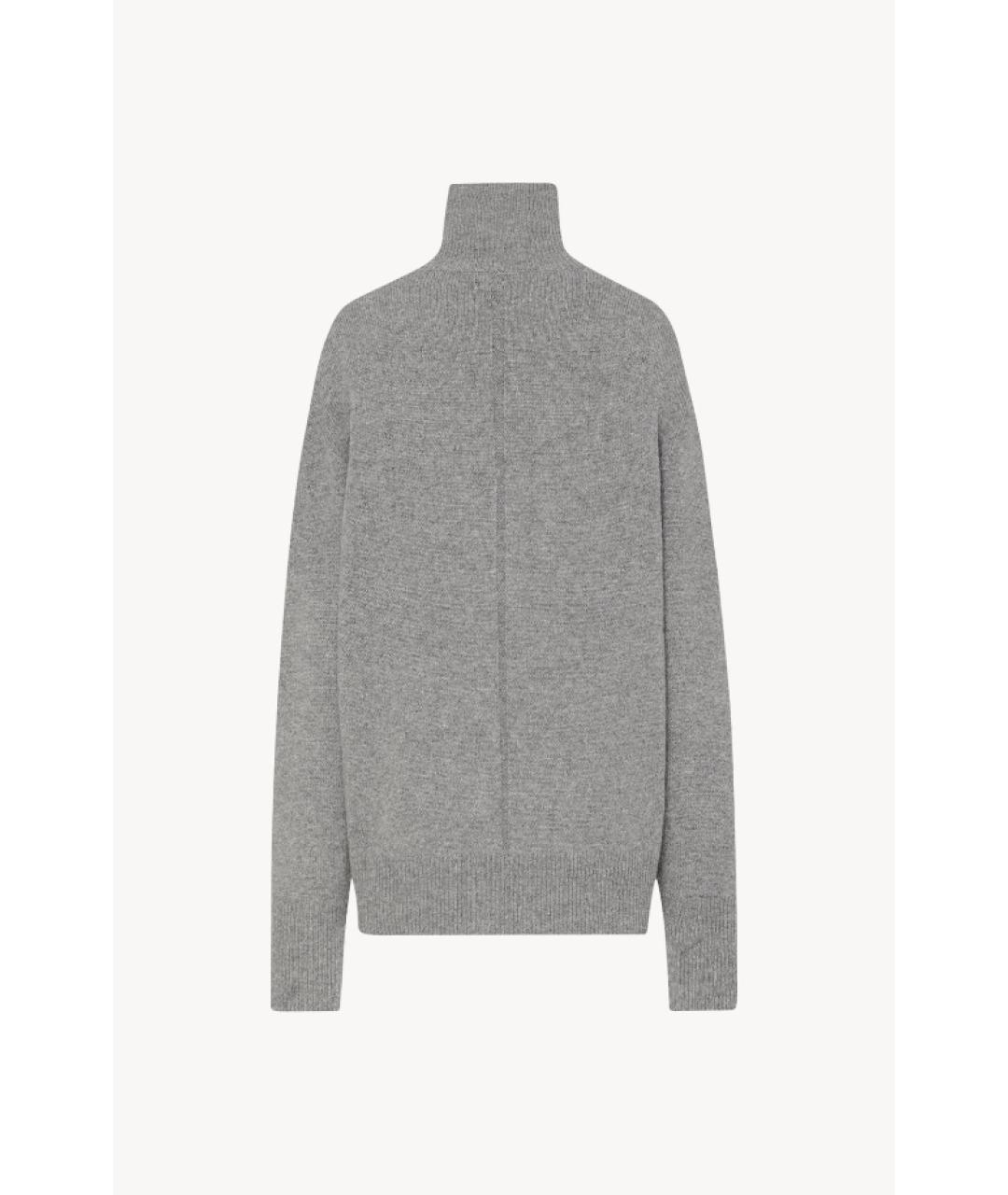 THE ROW Серый шерстяной джемпер / свитер, фото 2