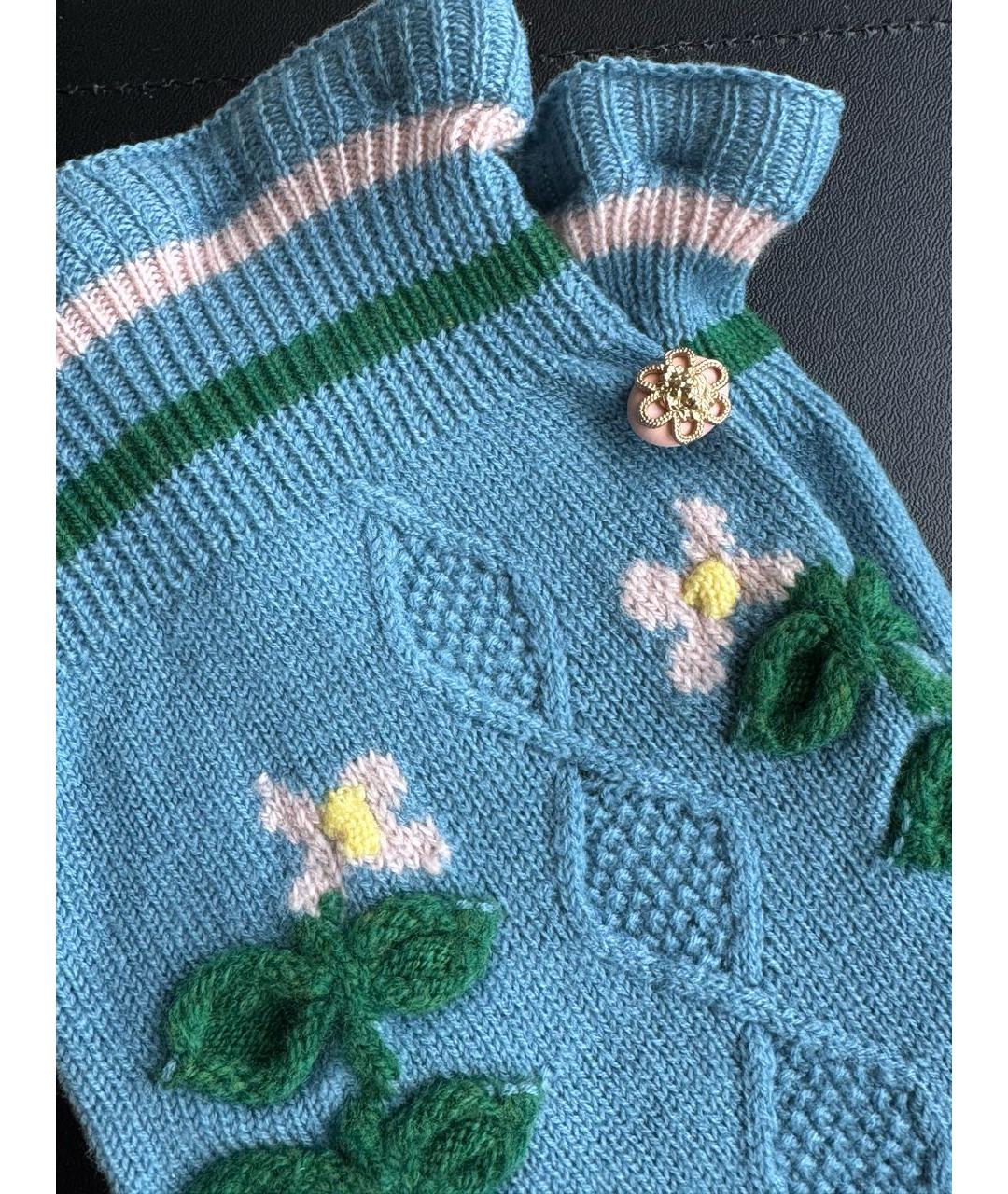 CHANEL Голубые носки, чулки и колготы, фото 3