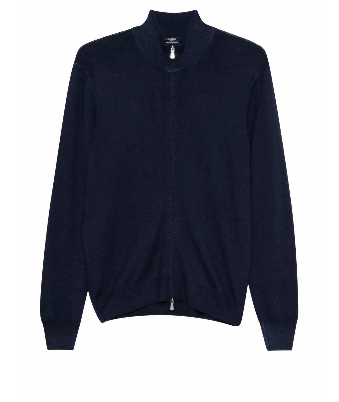 BRUNELLO CUCINELLI Темно-синий кашемировый кардиган, фото 1