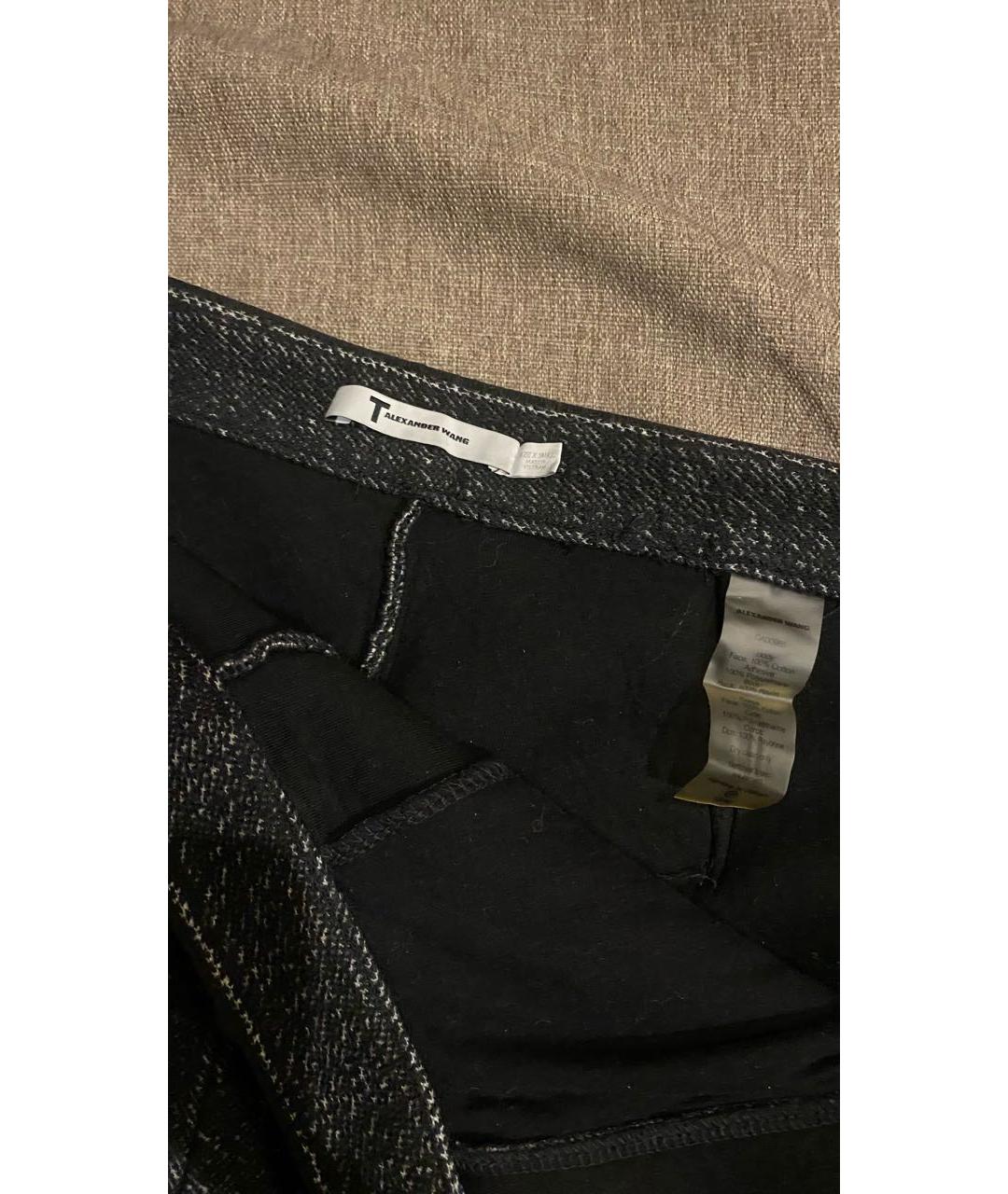 ALEXANDER WANG Черные вискозные шорты, фото 3