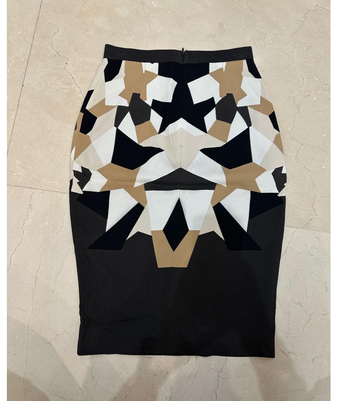 GIVENCHY Мульти вискозная юбка миди, фото 2