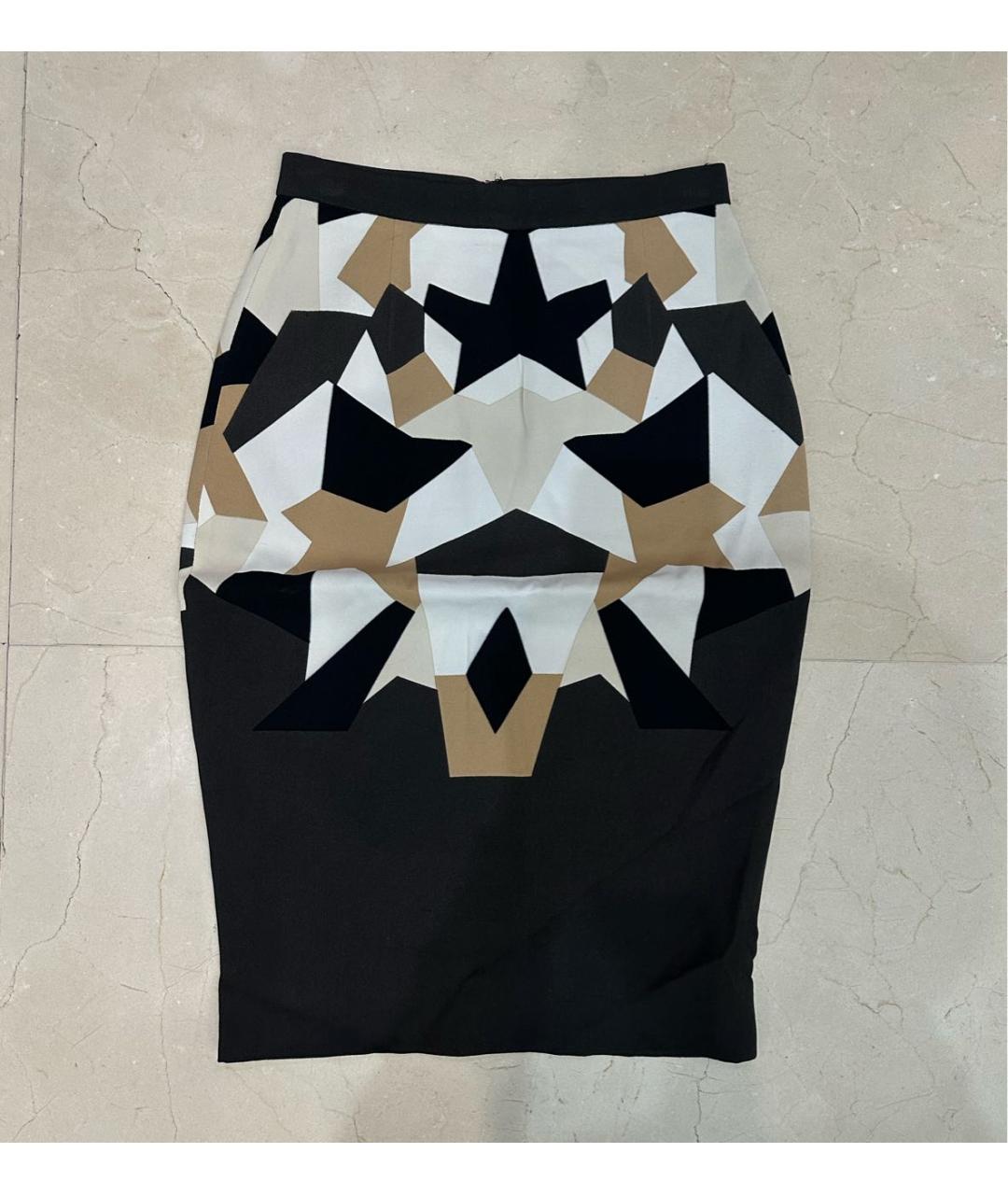 GIVENCHY Мульти вискозная юбка миди, фото 7