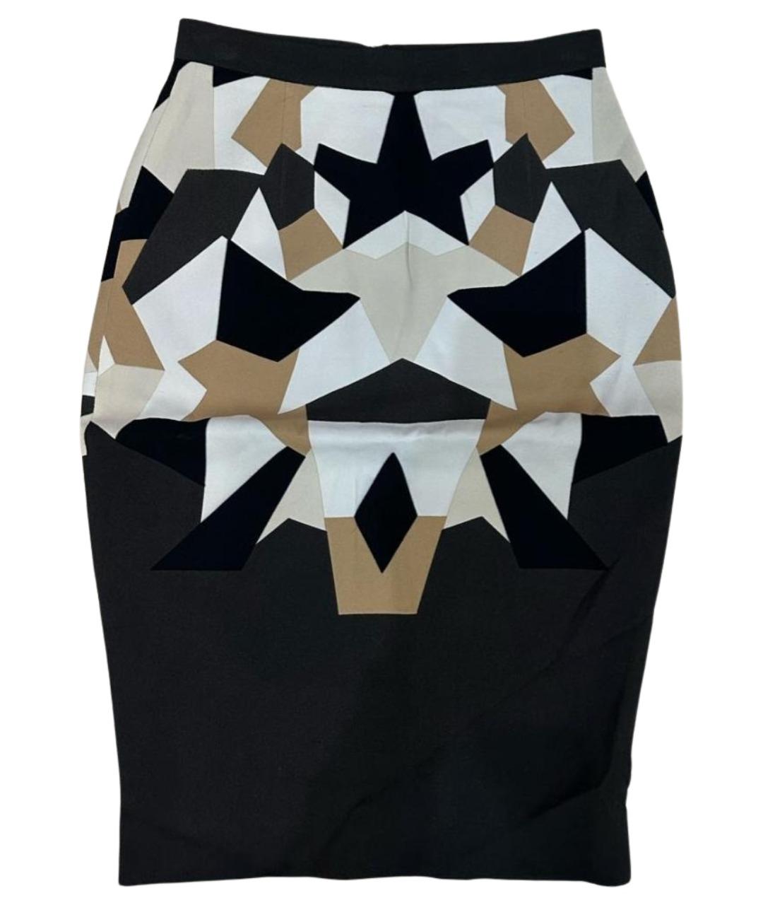 GIVENCHY Мульти вискозная юбка миди, фото 1