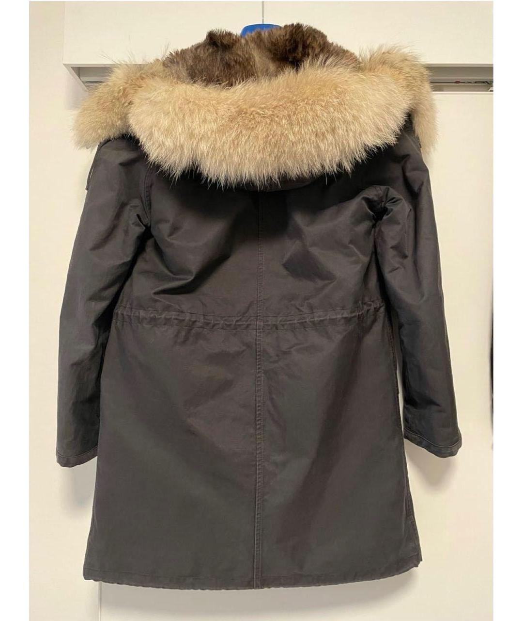 ARMY YVES SALOMON Черная парка, фото 3