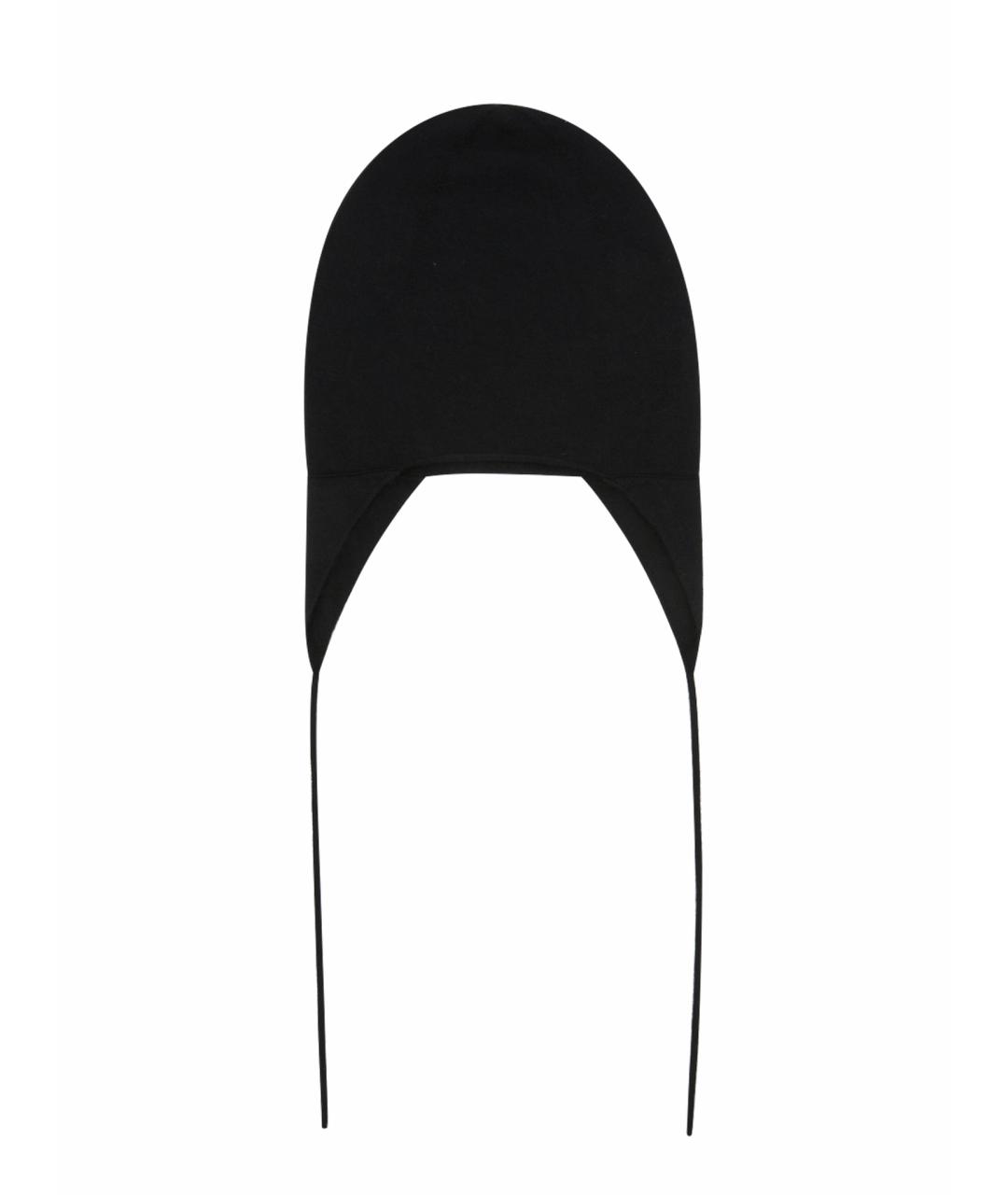 THE ROW Черная кашемировая шапка, фото 1