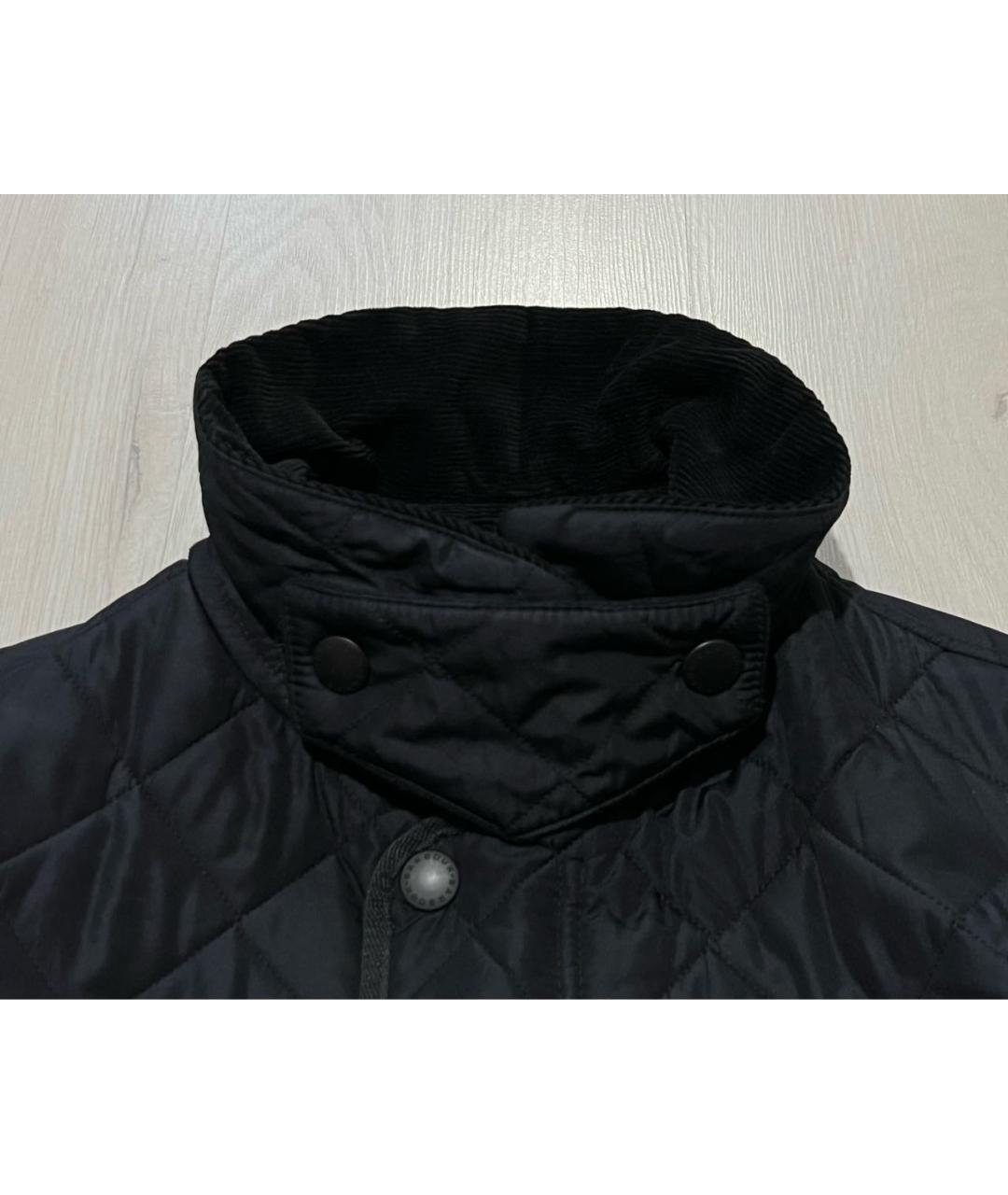 BARBOUR Черная полиамидовая куртка, фото 6
