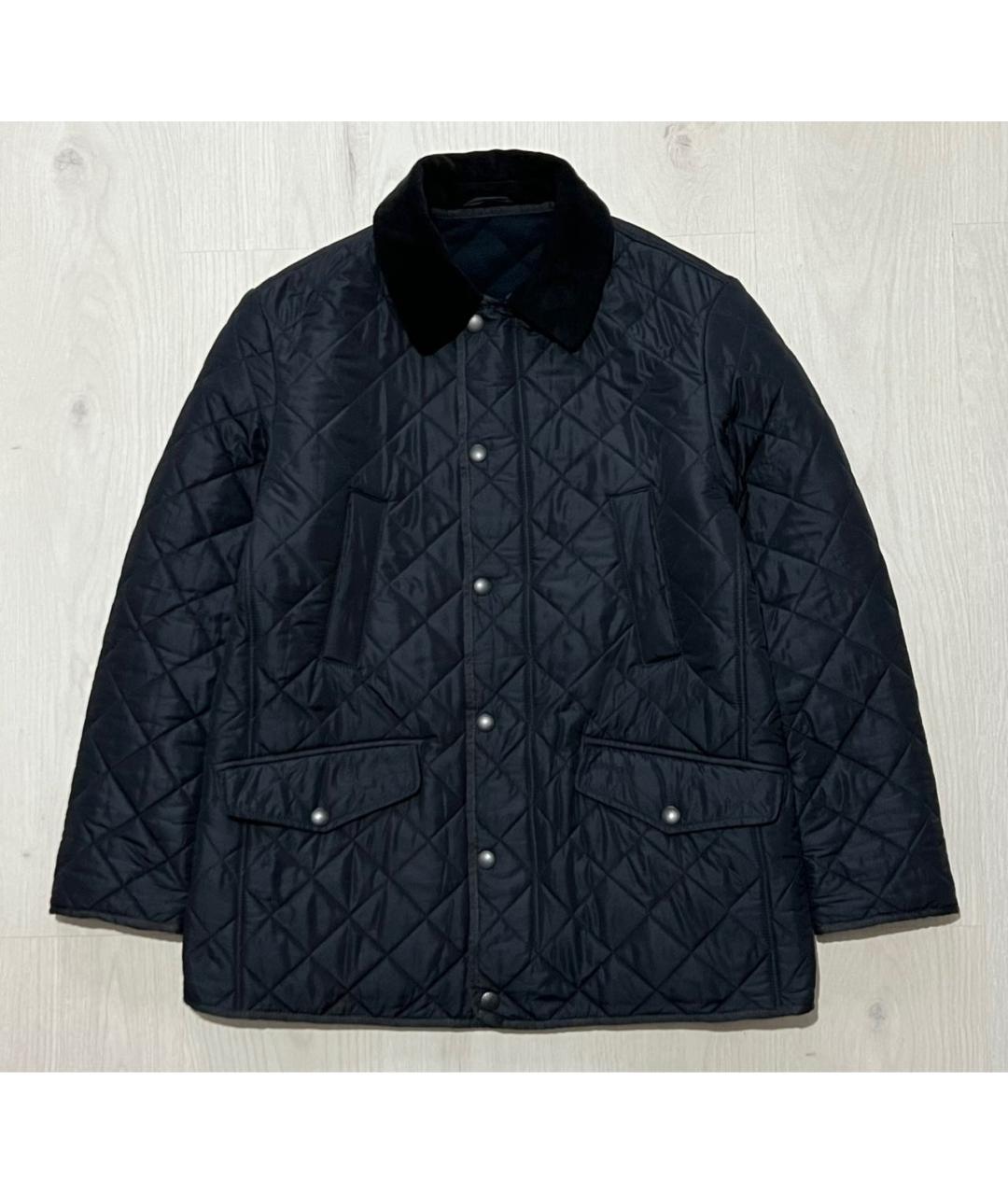 BARBOUR Черная полиамидовая куртка, фото 8