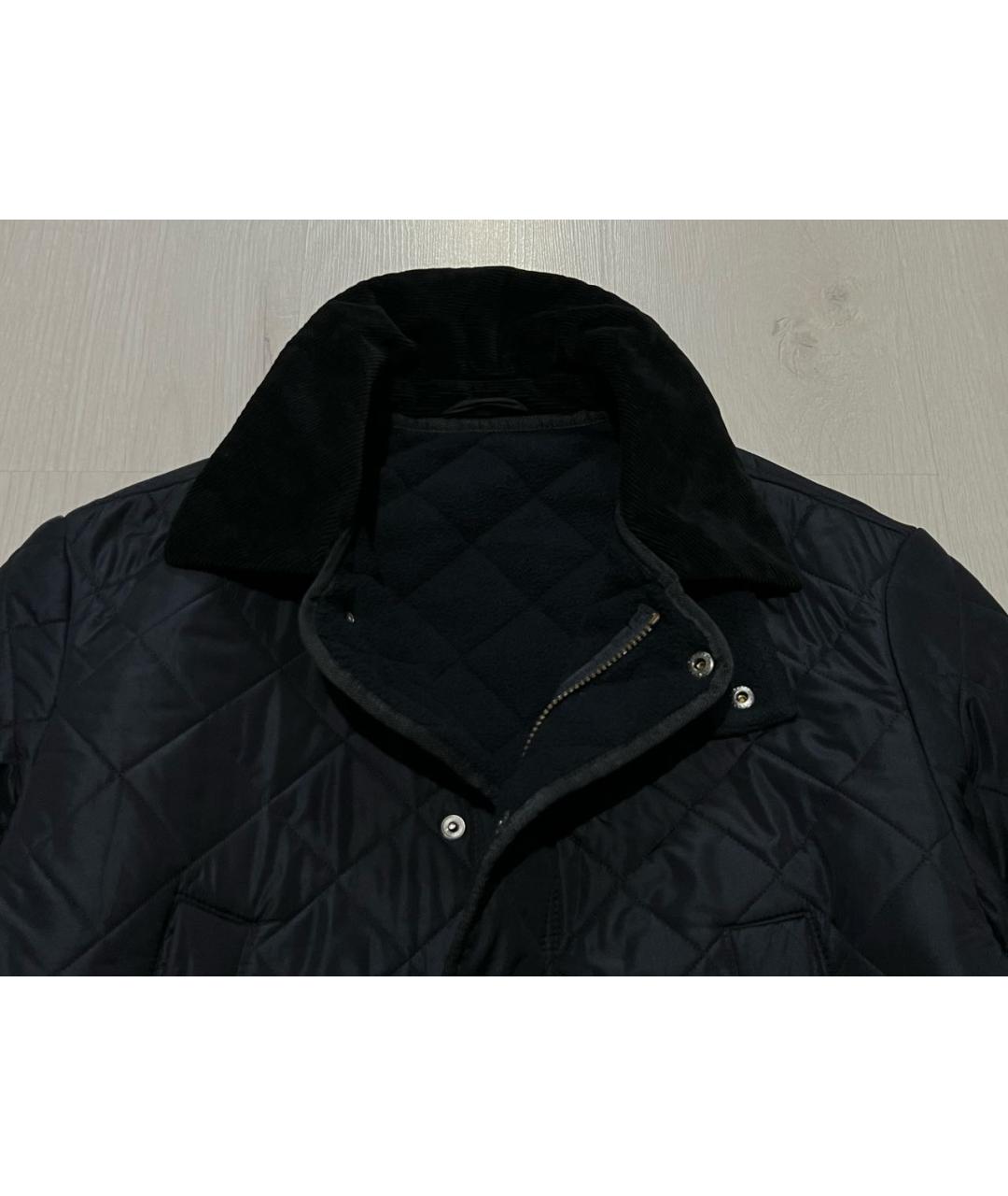 BARBOUR Черная полиамидовая куртка, фото 5