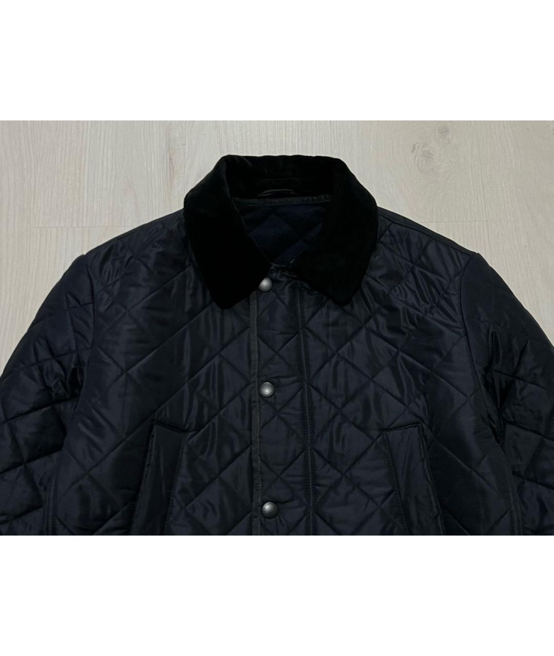 BARBOUR Черная полиамидовая куртка, фото 3