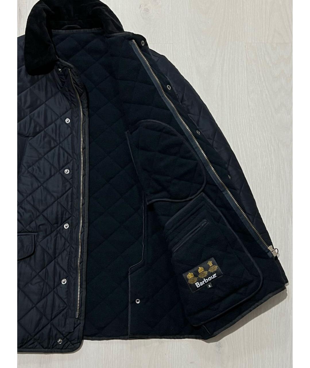 BARBOUR Черная полиамидовая куртка, фото 4