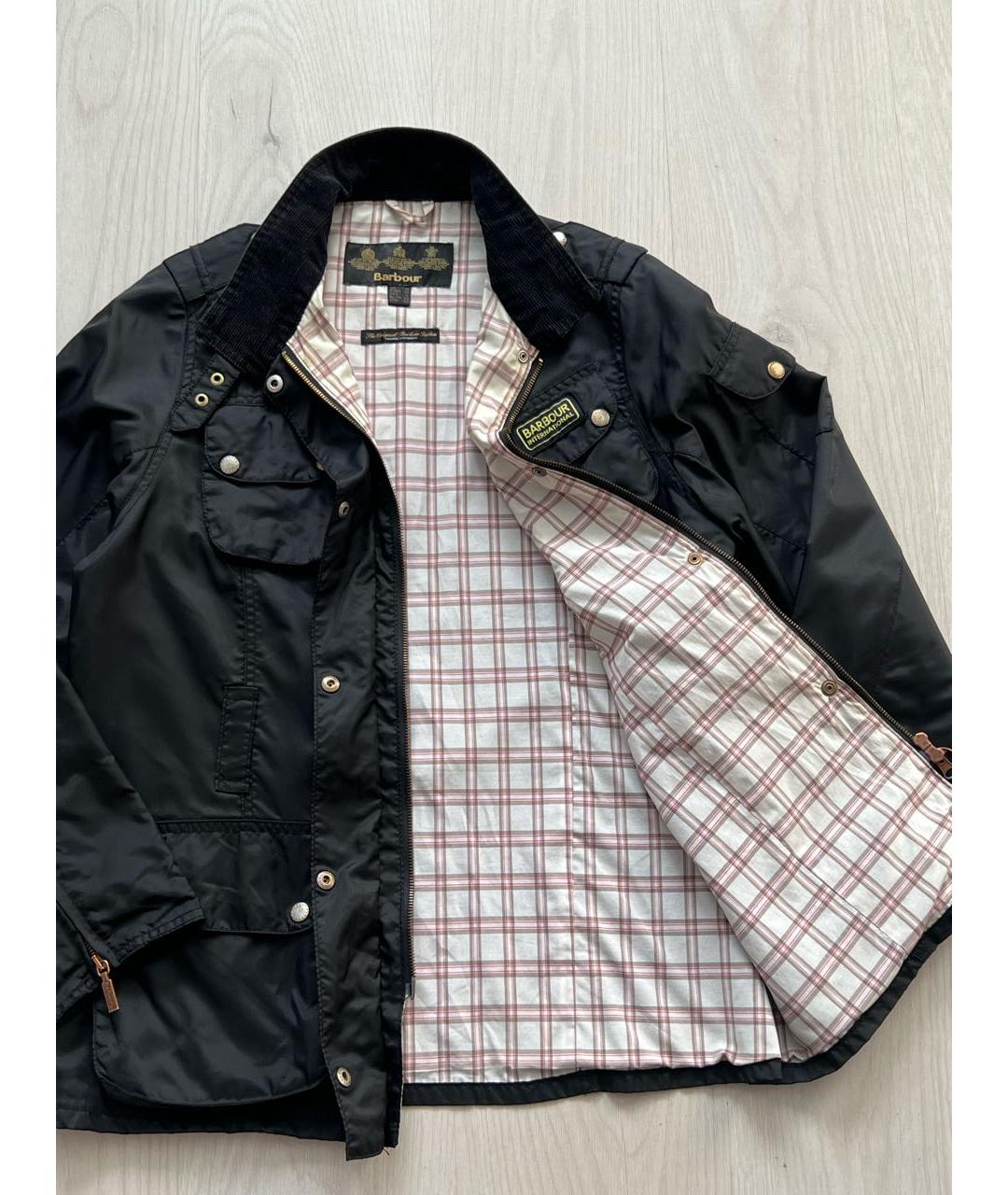 BARBOUR Черная полиамидовая куртка, фото 3