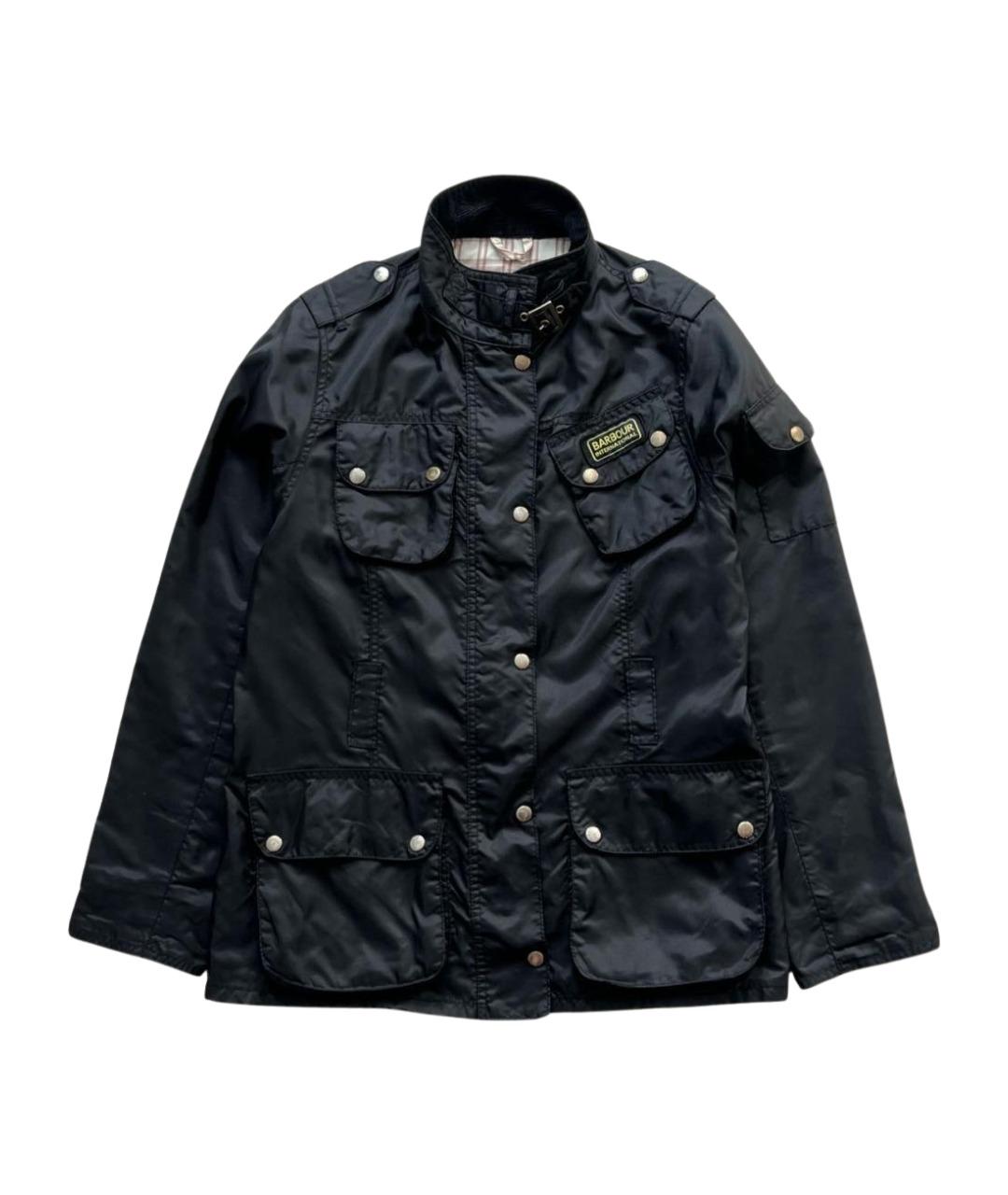 BARBOUR Черная полиамидовая куртка, фото 1