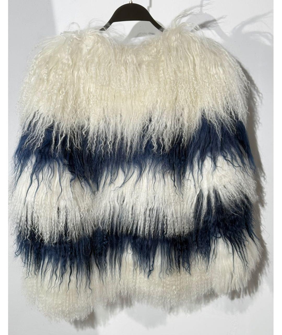 MSGM Мульти меховая шуба, фото 2