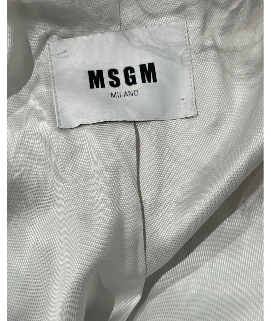 MSGM Мульти меховая шуба, фото 3