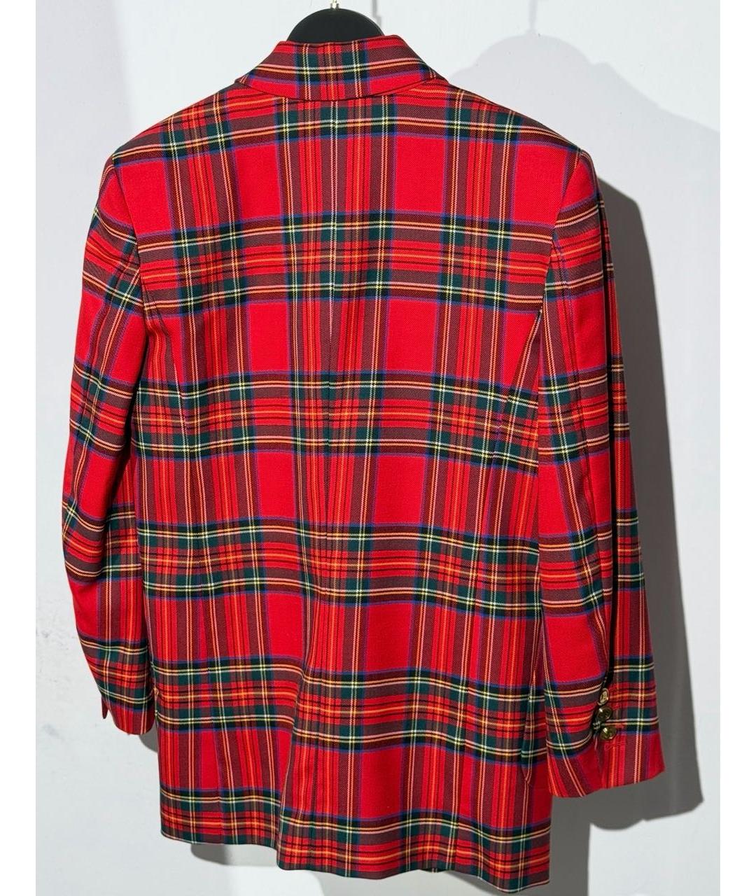 BALMAIN KIDS Красный шерстяной жакет / жилет, фото 2