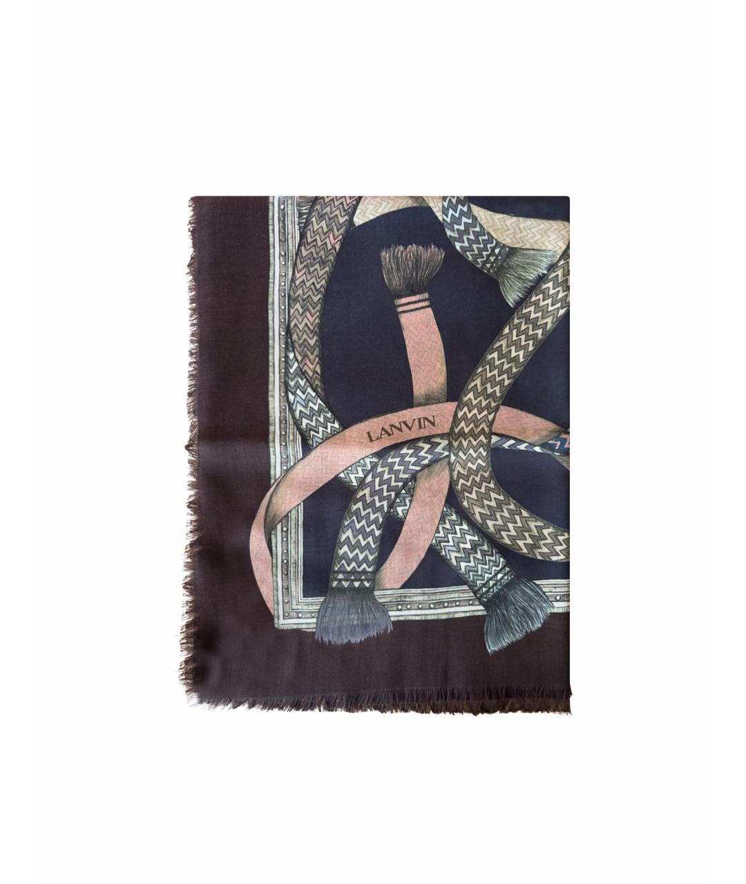 LANVIN Мульти кашемировый платок, фото 1