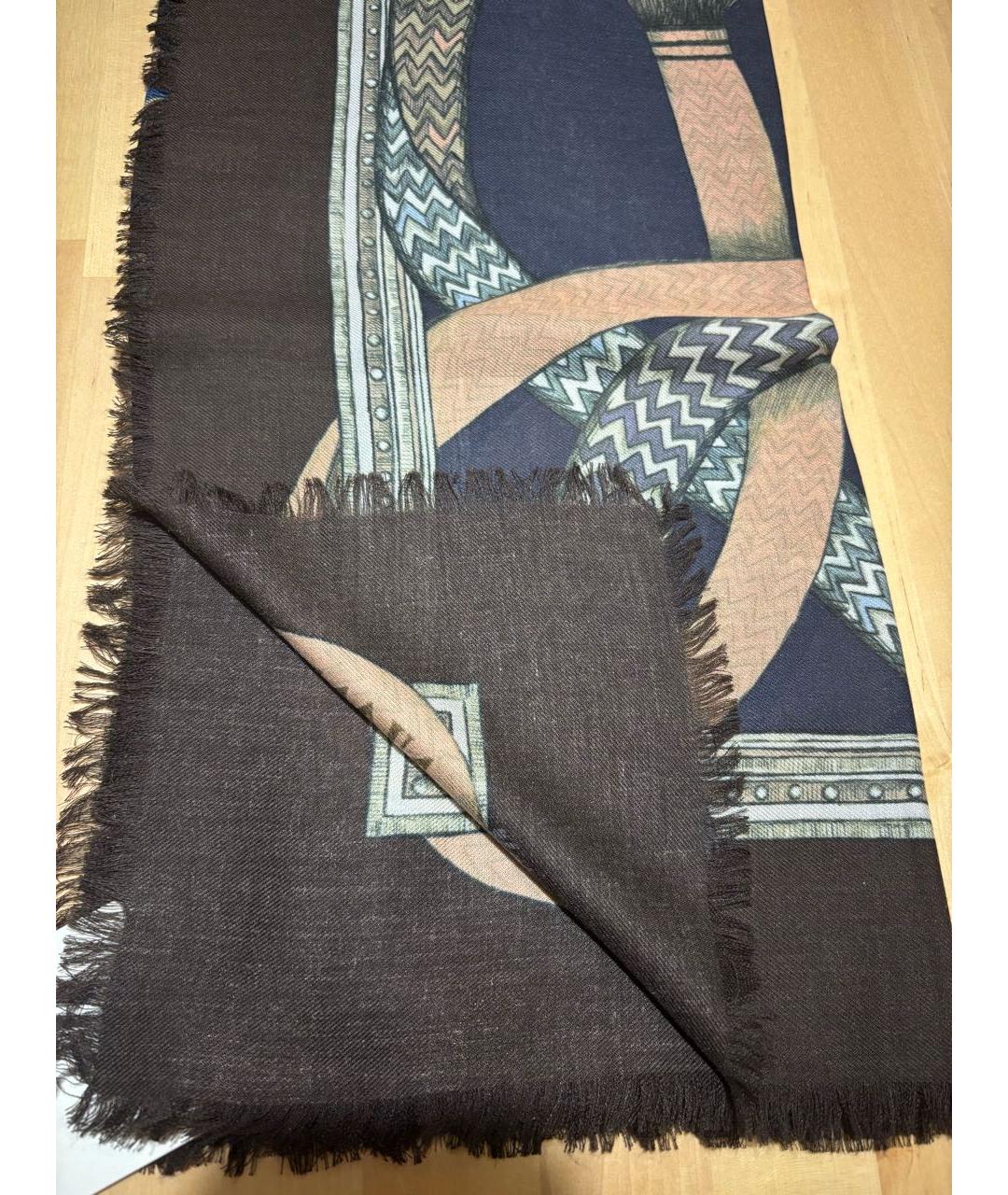 LANVIN Мульти кашемировый платок, фото 6