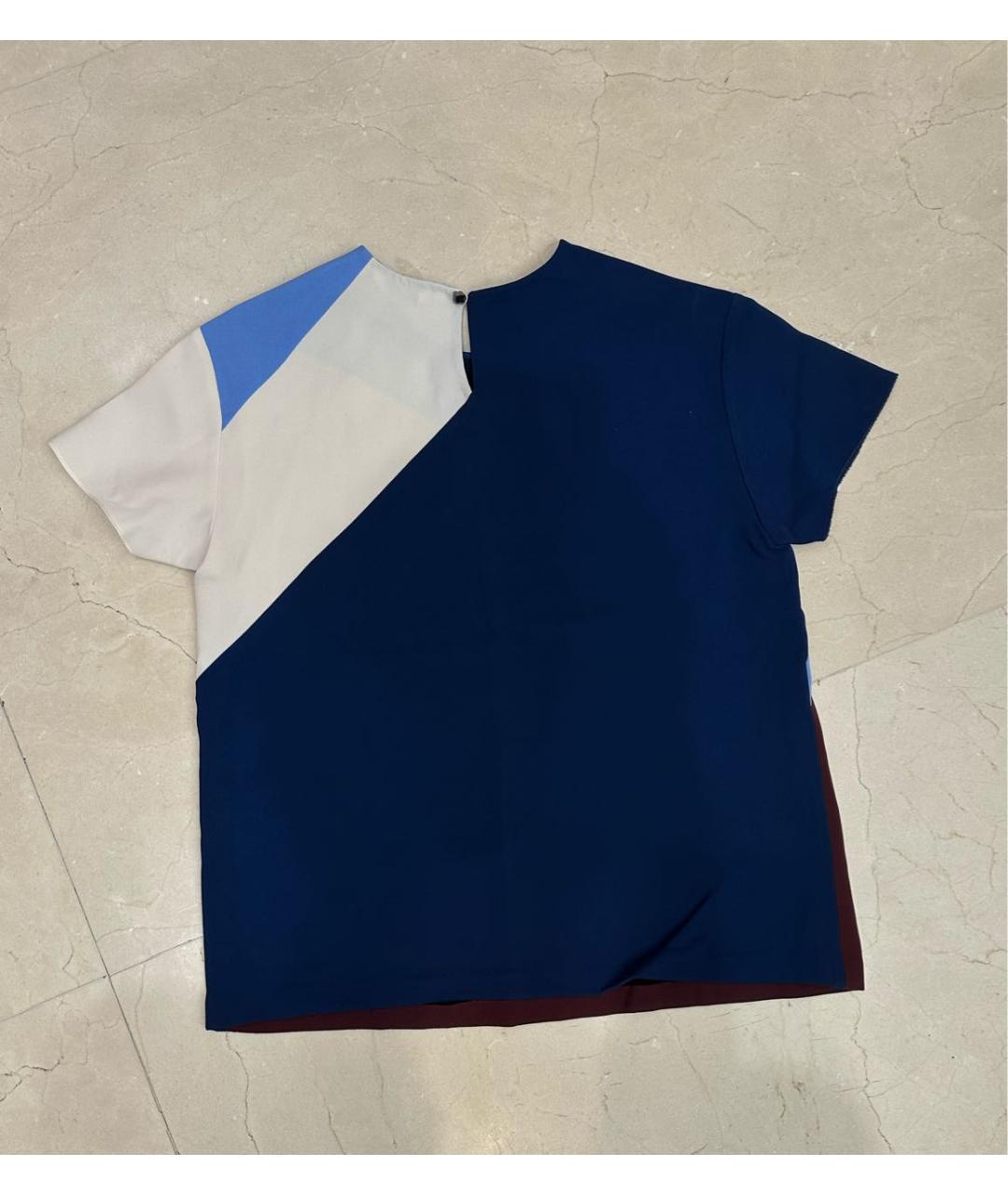 FENDI Мульти вискозная футболка, фото 2