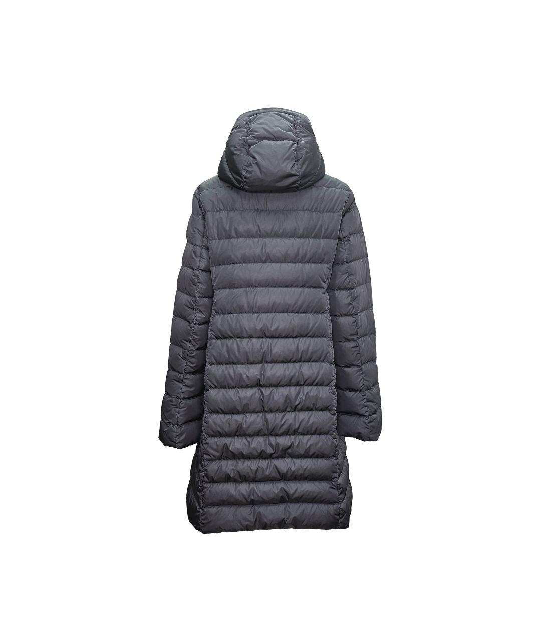 MONCLER Бежевый полиамидовый пуховик, фото 2