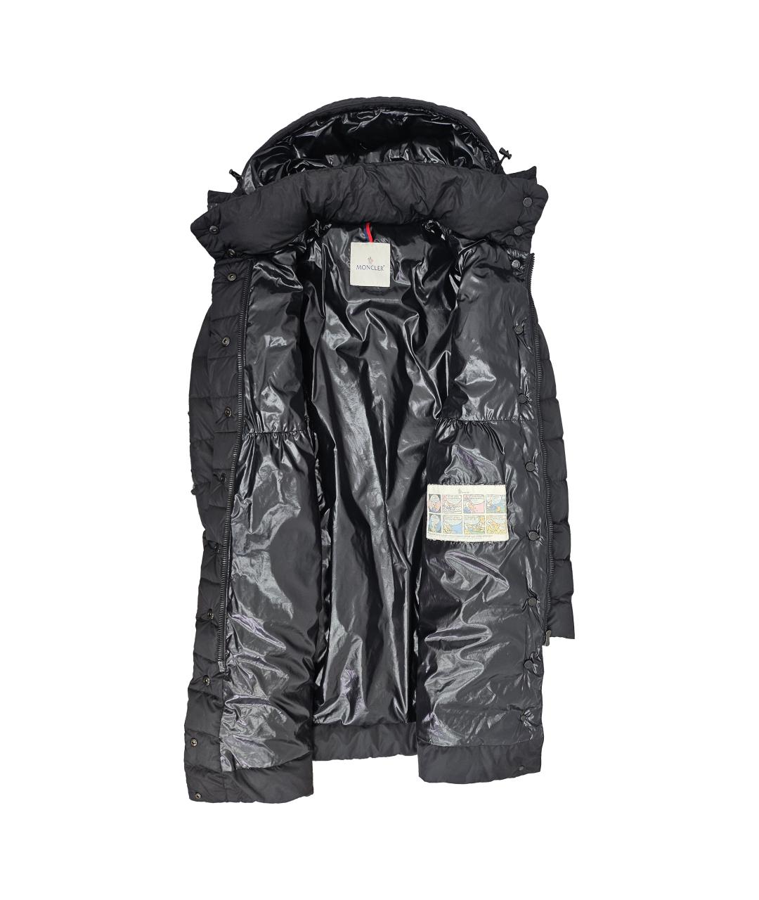 MONCLER Бежевый полиамидовый пуховик, фото 3