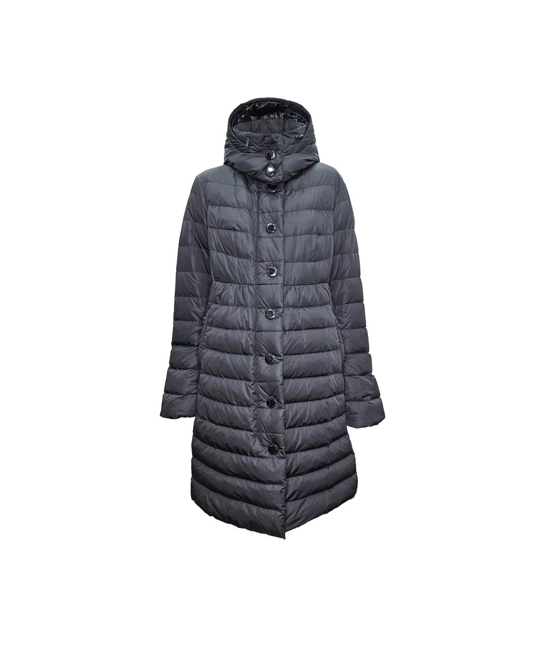 MONCLER Бежевый полиамидовый пуховик, фото 10