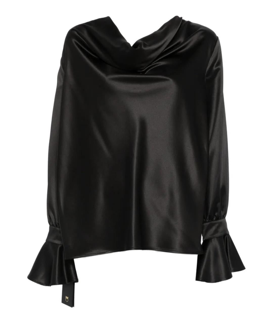 PINKO Черная полиэстеровая блузы, фото 1