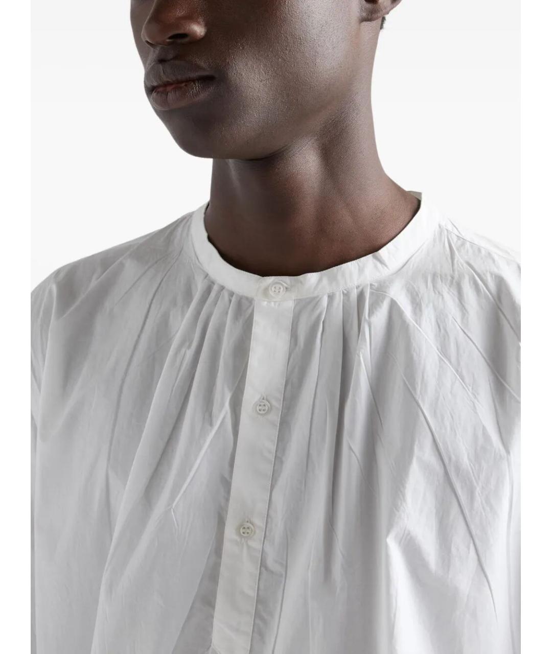 PRADA Белая хлопковая кэжуал рубашка, фото 2