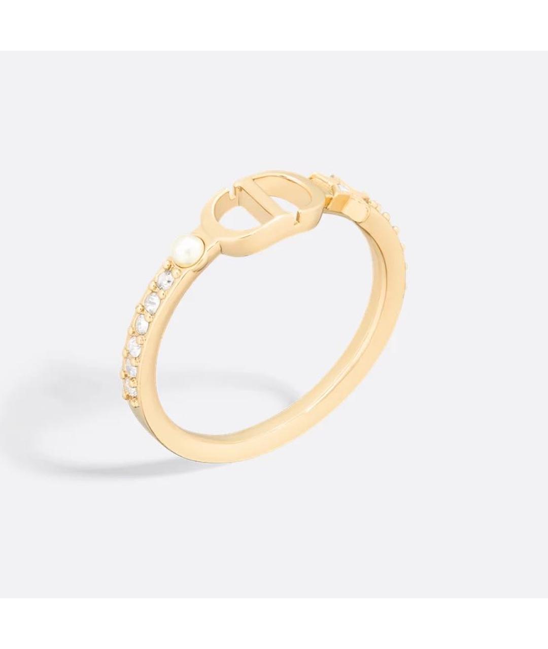 CHRISTIAN DIOR Золотое металлическое кольцо, фото 6