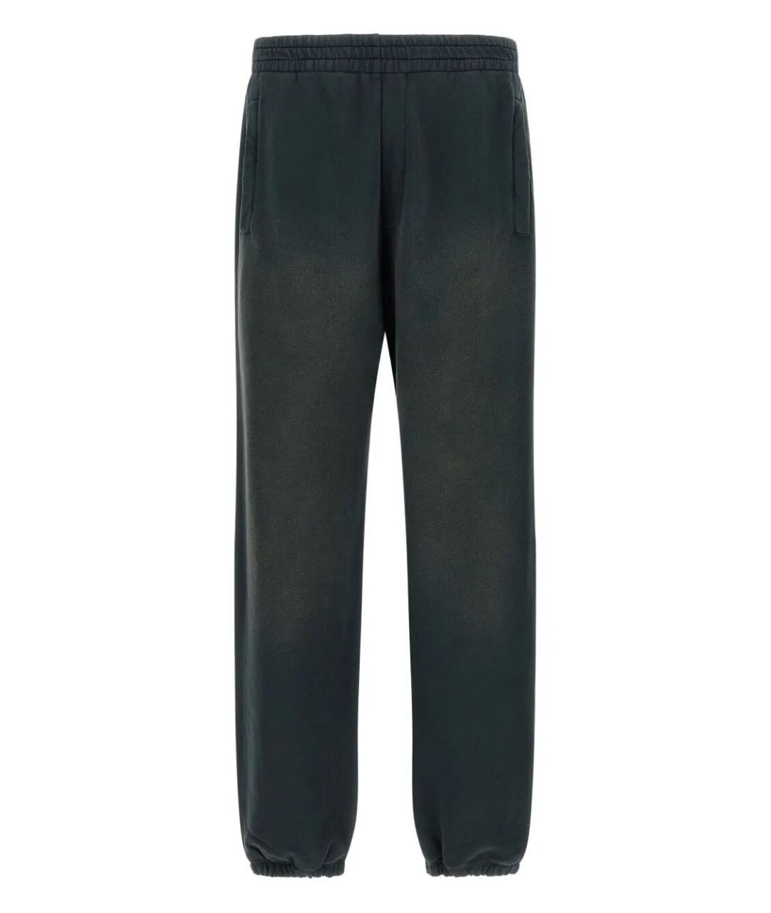 GOLDEN GOOSE DELUXE BRAND Синие хлопковые повседневные брюки, фото 1