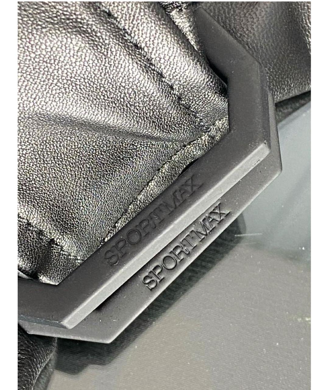 SPORTMAX Темно-синее шерстяное платье, фото 6