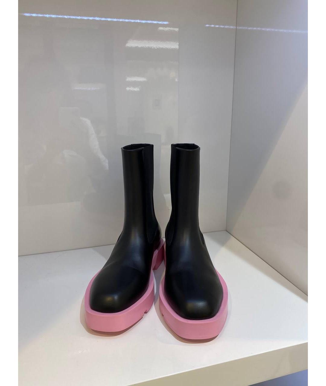 GIVENCHY Черные кожаные ботинки, фото 2