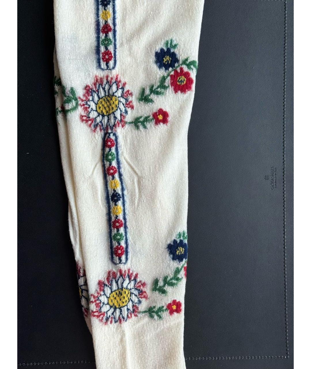 CHANEL Бежевые шерстяные леггинсы и велосипедки, фото 3